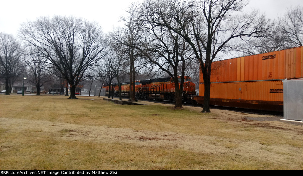 BNSF 4200 4453 7057